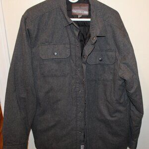 Rugged Elements, quilt lined Shirt Jacket, Mens Large, (EUC) Worn Twice